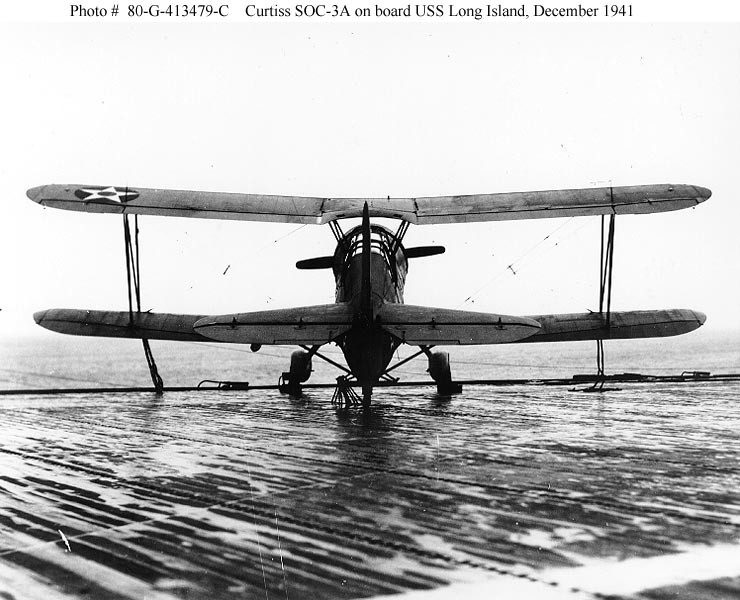 Photo #: 80-G-413479-C  Curtiss SOC-3A &quot;Seagull&quot; scout-observation plane