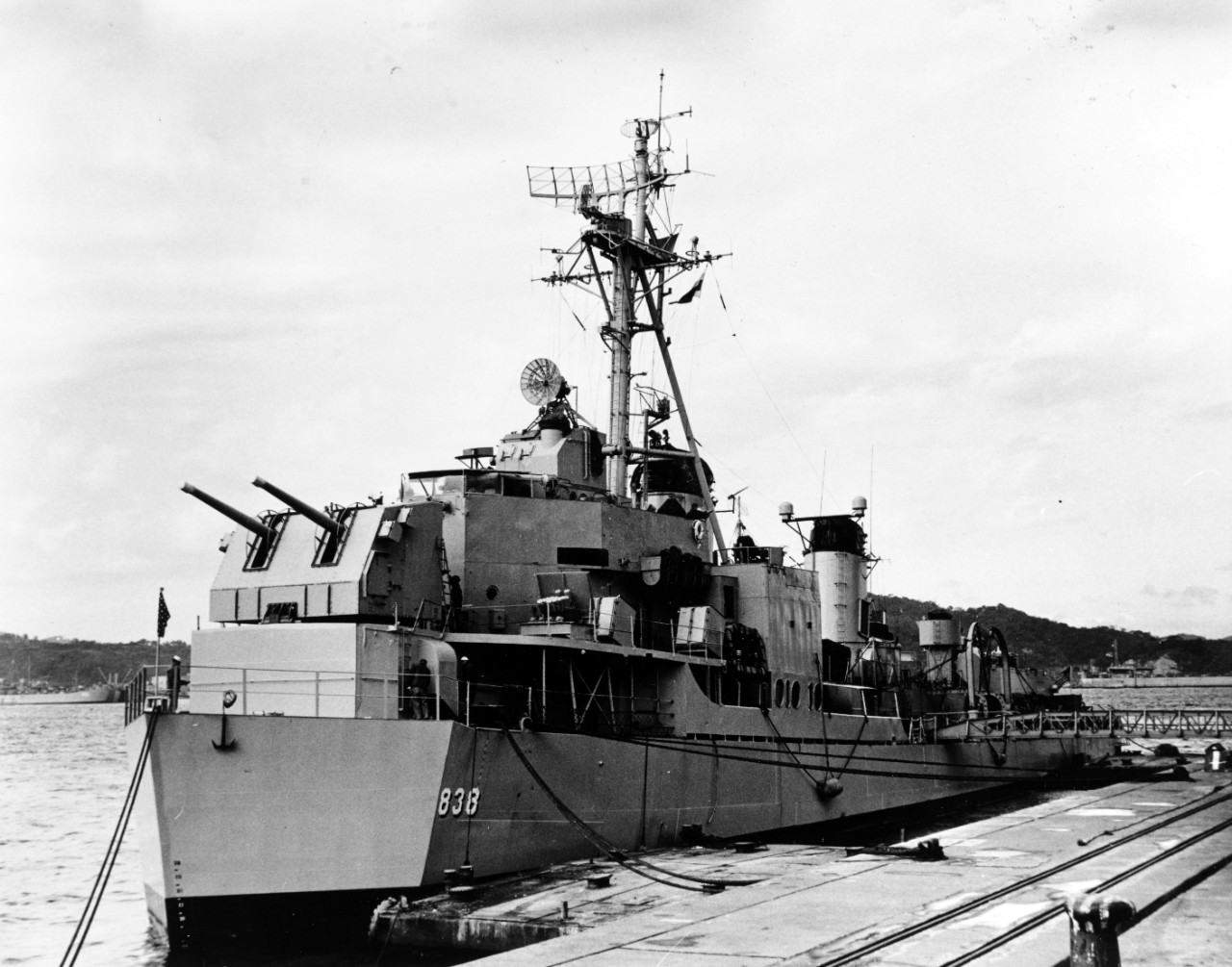 Photo #: 80-G-435673  USS Ernest G. Small (DD-838)
