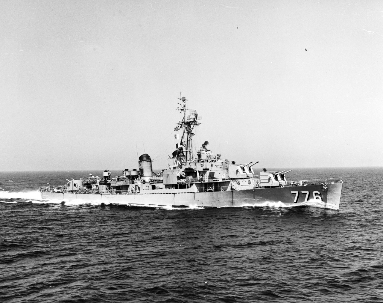 Photo #: 80-G-443438  USS James C. Owens (DD-776)