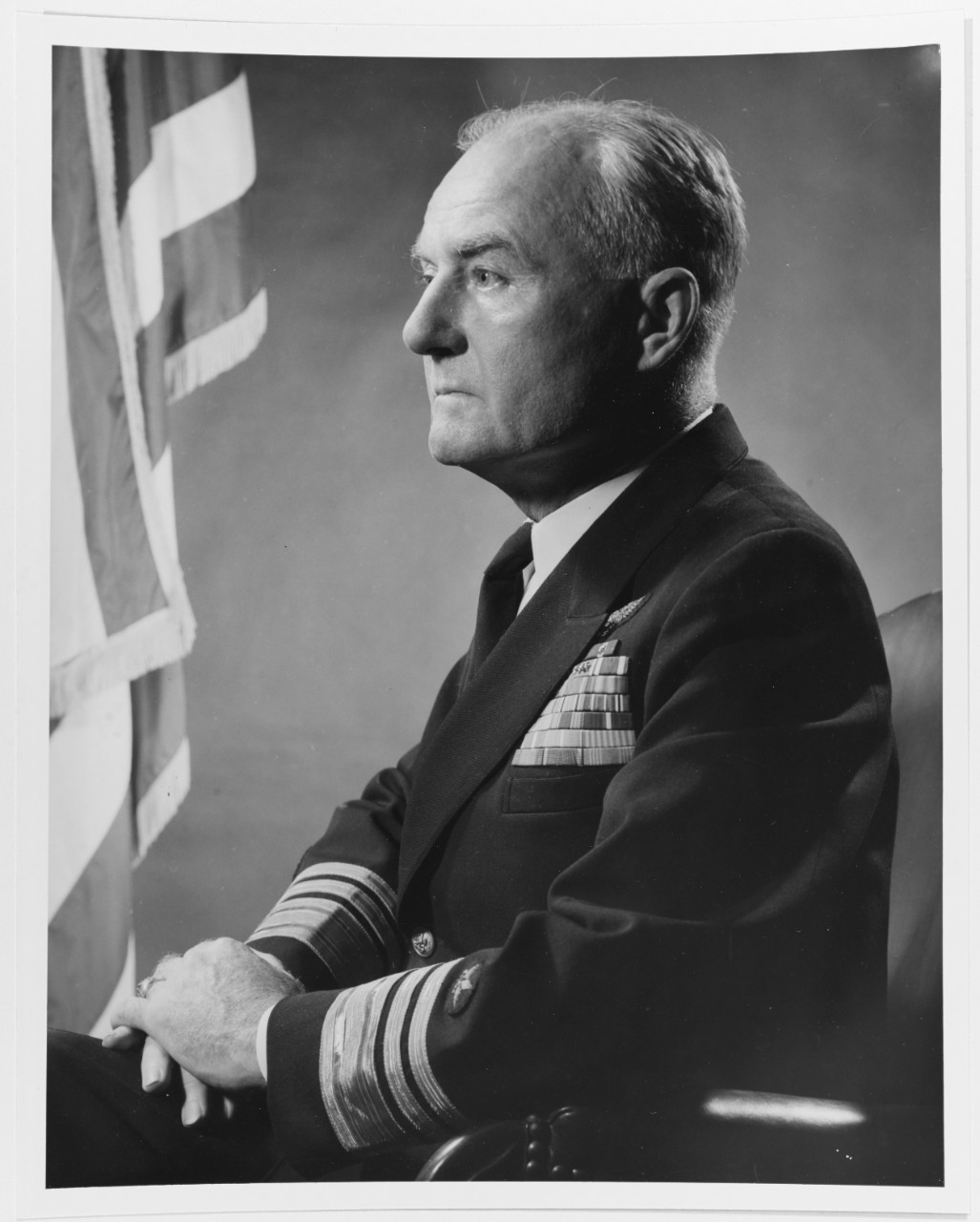 Photo #: 80-G-63051  Vice Admiral Ralph A. Ofstie, USN