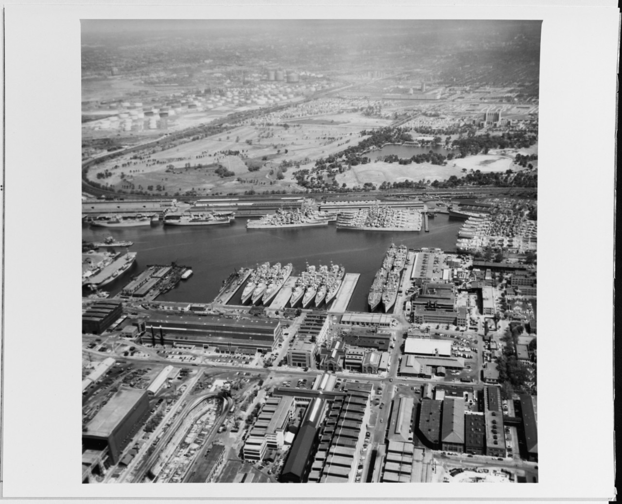 Photo #: 80-G-668656  Reserve Fleet Basin, Philadelphia Naval Shipyard, Pennsylvania