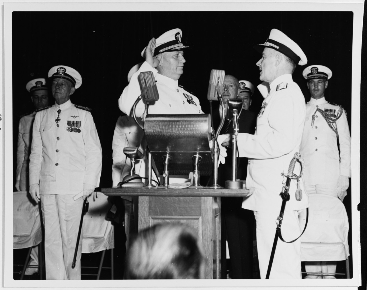 Photo #: 80-G-669737  Admiral Arleigh A. Burke, USN