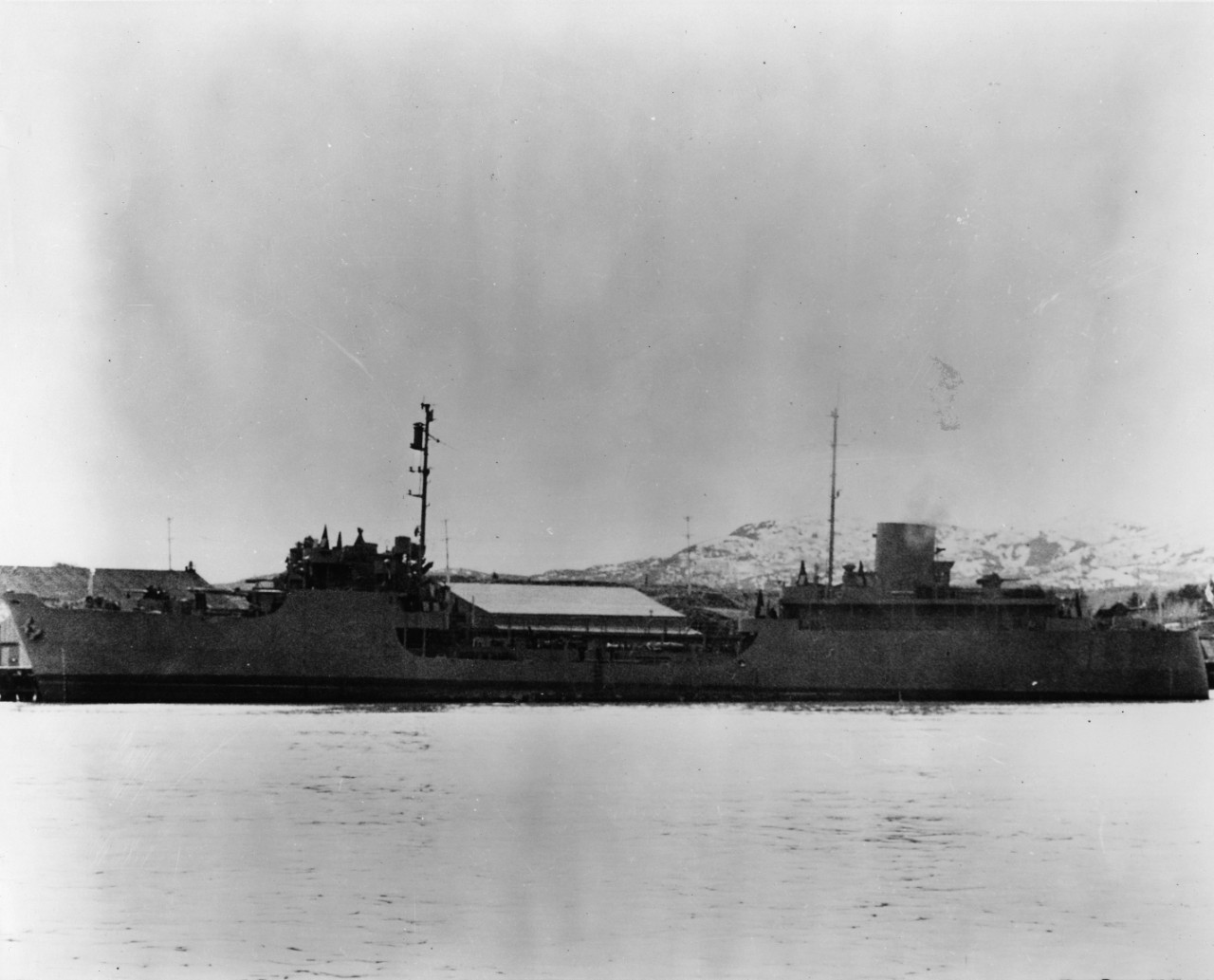 USS Rio Grande (AOG-3) at Kodiak, Alaska