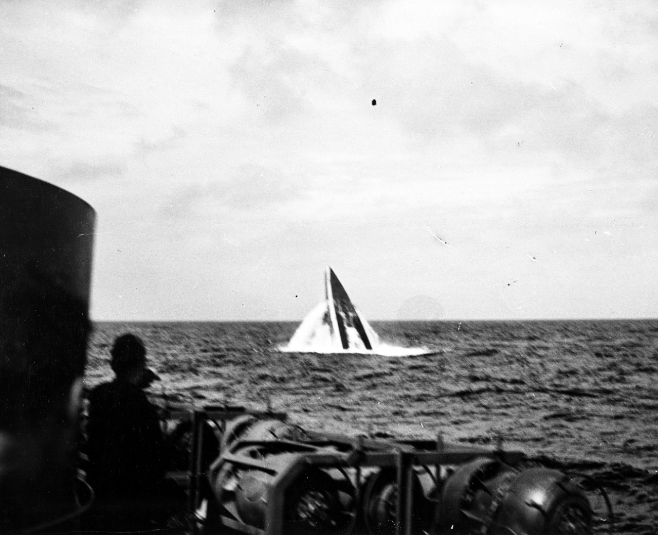 80-G-228416 Sinking of German Submarine U-515