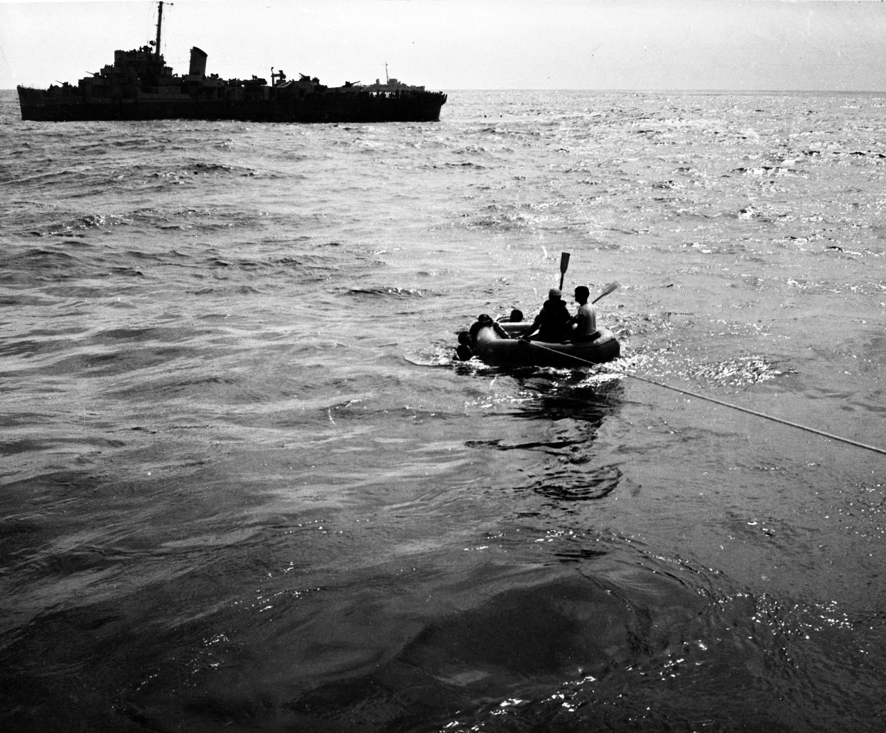 80-G-228418 Sinking of German Submarine U-515