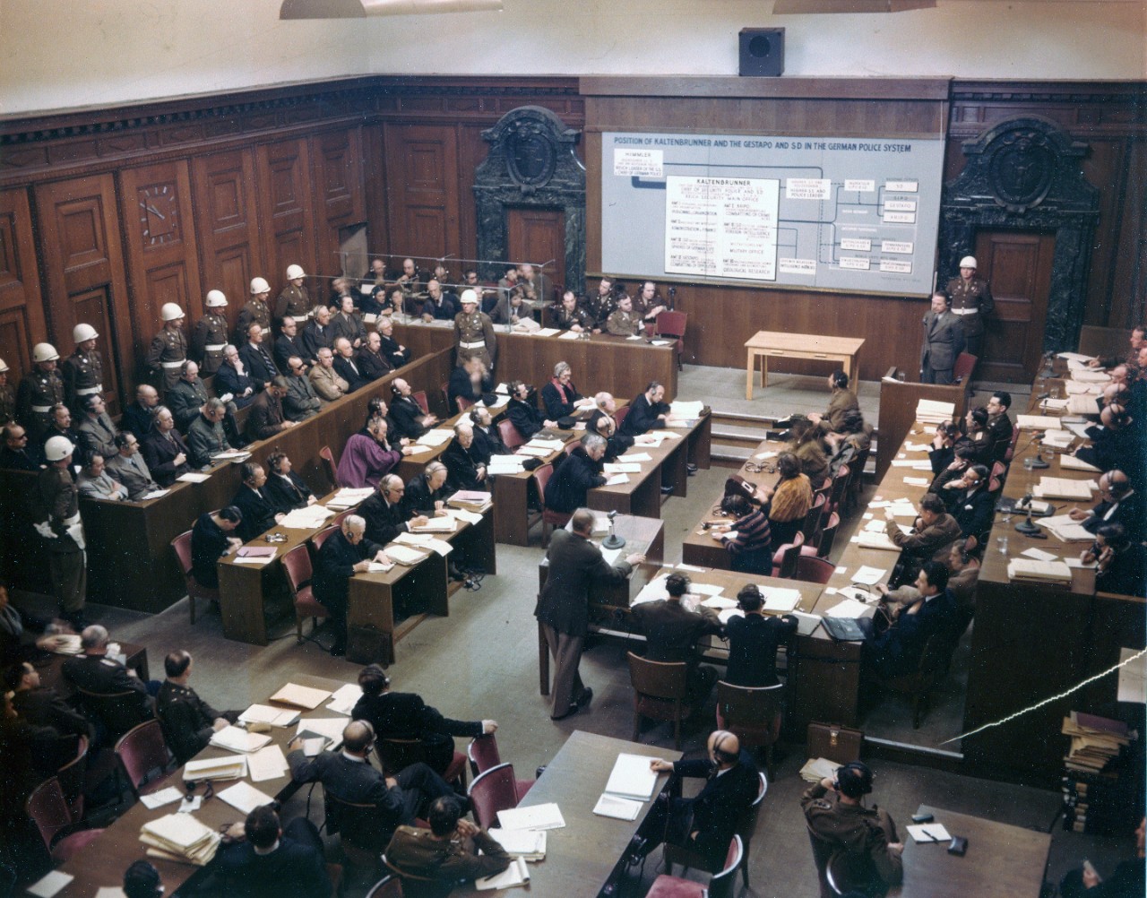 Nuremberg War Crimes Trials, 1945-1946