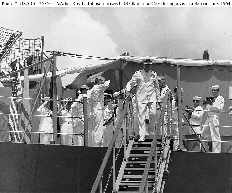 Photo #: USA CC-26865  Vice Admiral Roy L. Johnson, USN