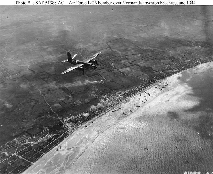 Photo #: USAF 51988 A.C.  Normandy Invasion, June 1944