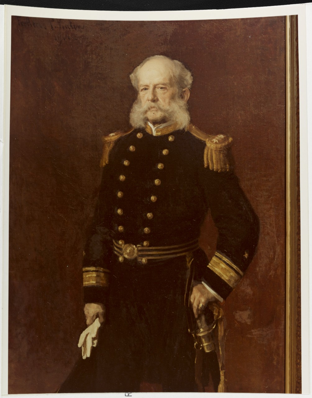 Photo #: KN-711 Rear Admiral Stephen B. Luce, USN (1827-1917)  