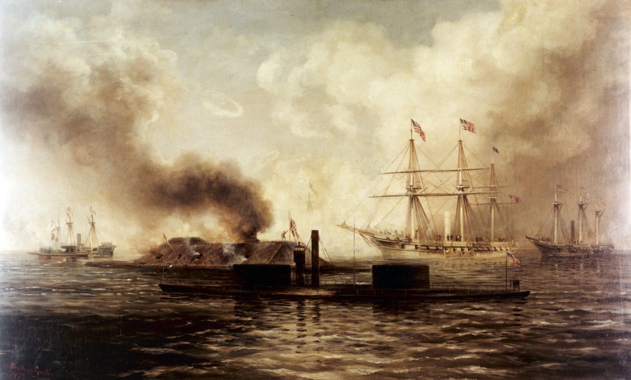 Photo #: KN-843 Battle of Mobile Bay, 5 August 1864