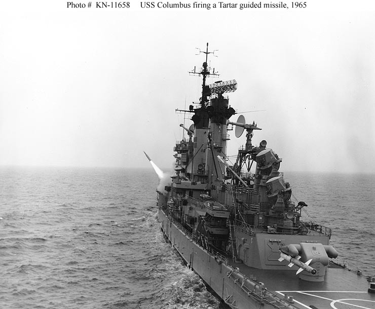 Photo #: KN-11658  USS Columbus (CG-12)