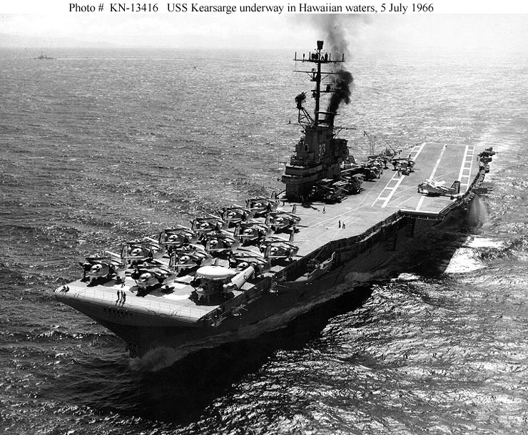 Photo #: KN-13416  USS Kearsarge (CVS-33)