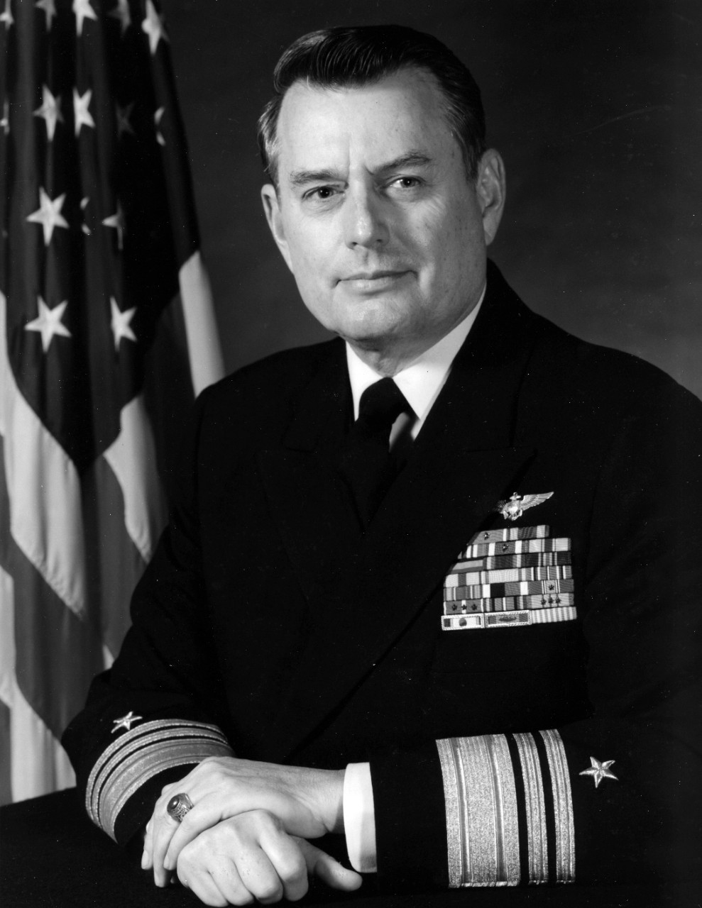 Vice Admiral William N. Small, 22 February 1978. 