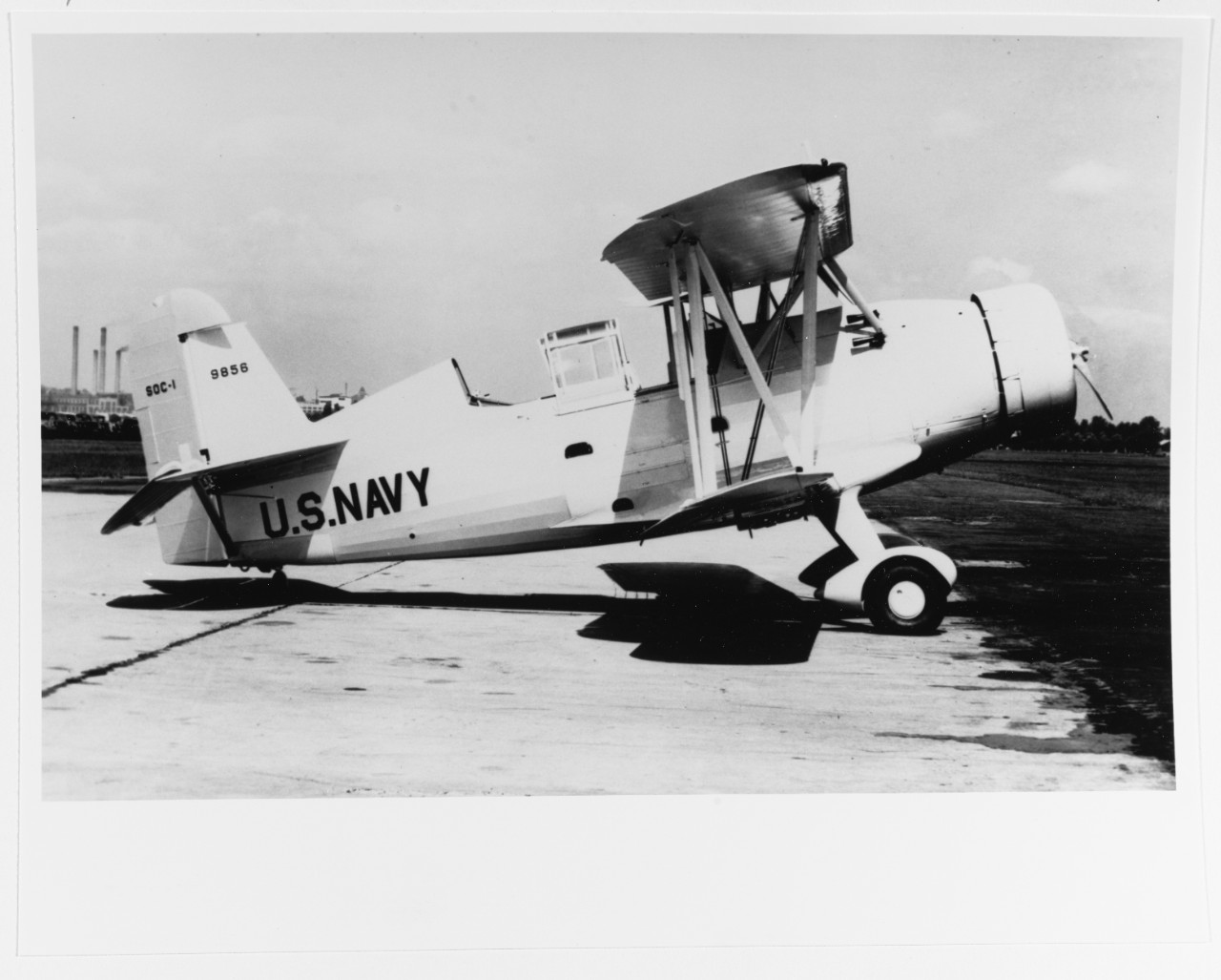 Photo #: 80-G-5852  Curtiss SOC-1 scout-observation aircraft