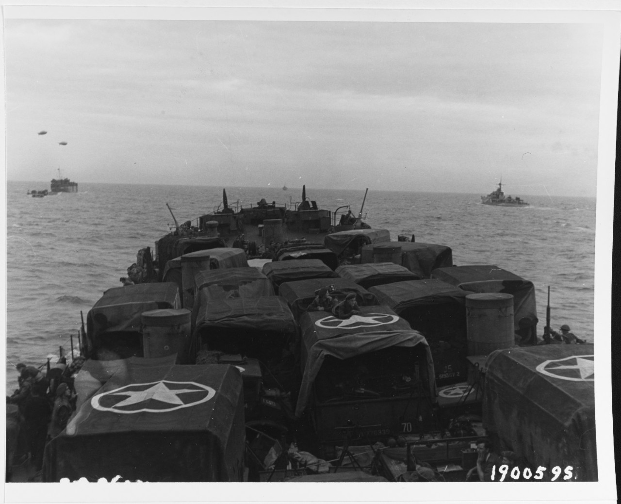 Photo #: SC 190059  Normandy Invasion, June 1944