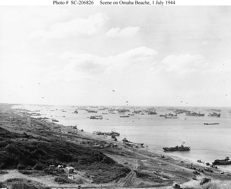 Photo #: SC 206826  Normandy Invasion, June 1944