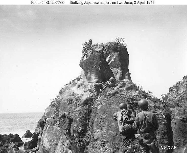 Photo #: SC 207788  Iwo Jima Campaign, 1945