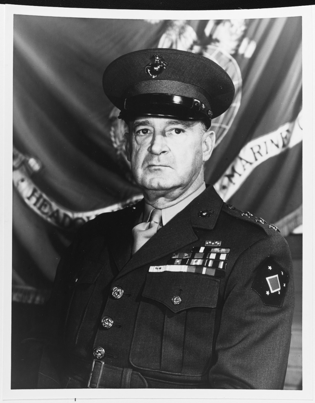 Photo #: USMC 12612  Lieutenant General Alexander A. Vandegrift, USMC