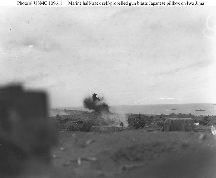 Photo #: USMC 109611  Iwo Jima Operation, 1945