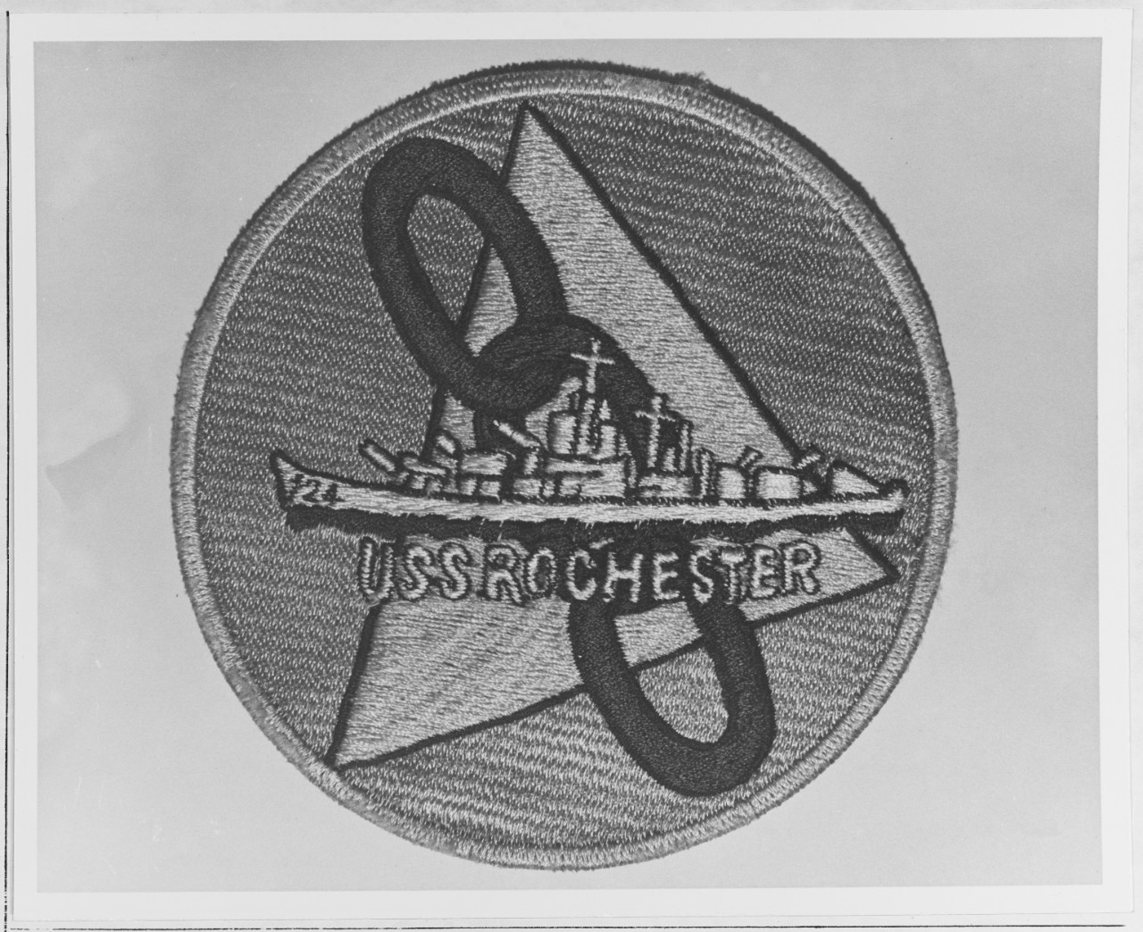 Photo #: USN 1055039  USS Rochester (CA-124)