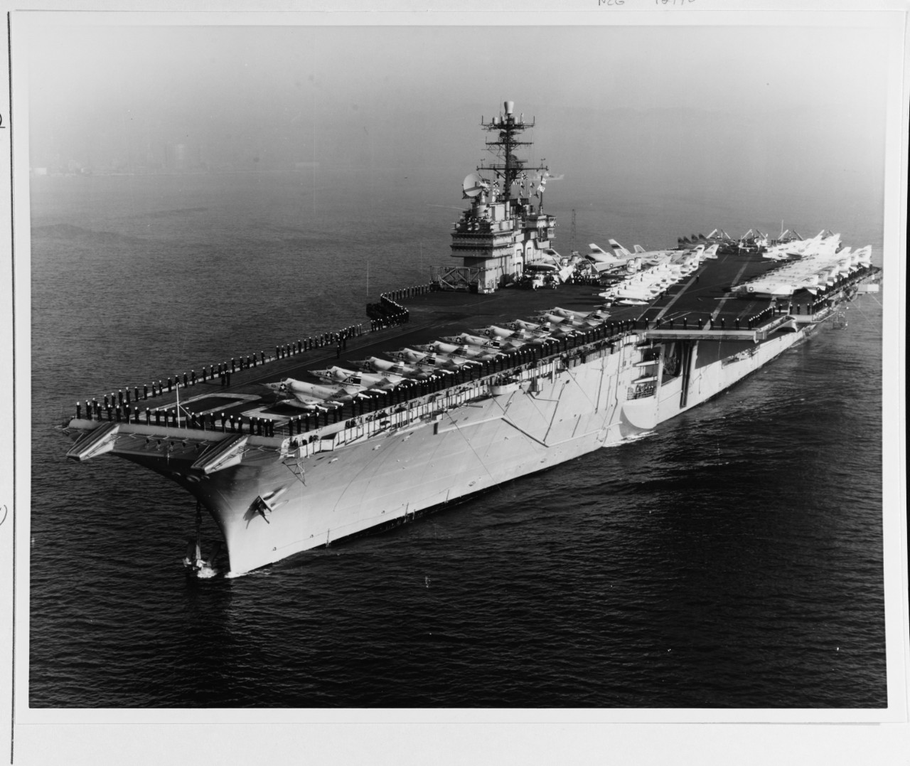 Photo #: USN 1110849  USS Saratoga (CVA-60)