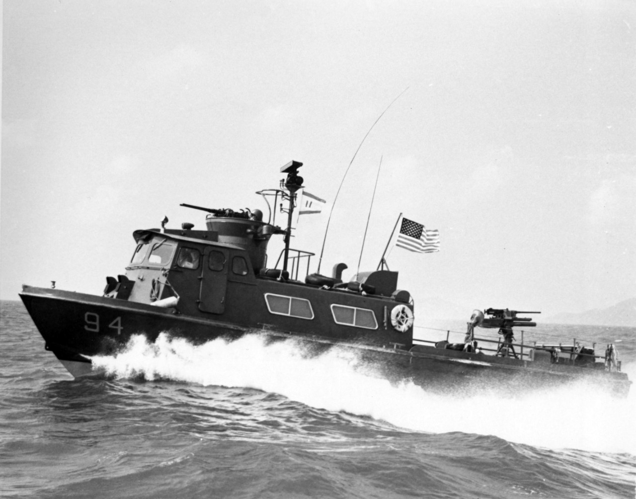 PCF-94 Fast Coastal Patrol Boat in Vietnam