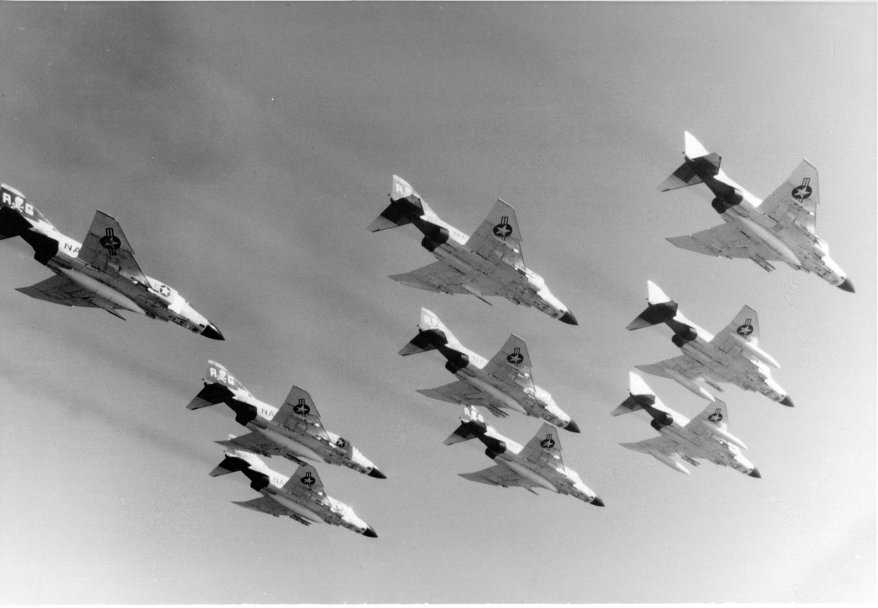 F-4B Phantom II in formation