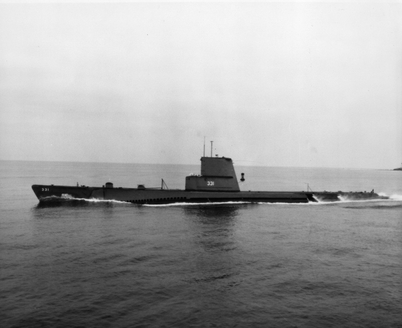 USS Bugara (SS-331) operating off Point Loma, San Diego
