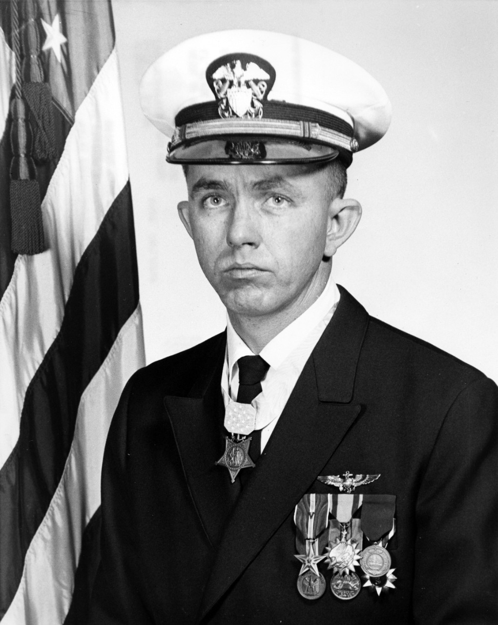 Medal of Honor holder LT Clyde E. Lassen, USN - February 3, 1969. 