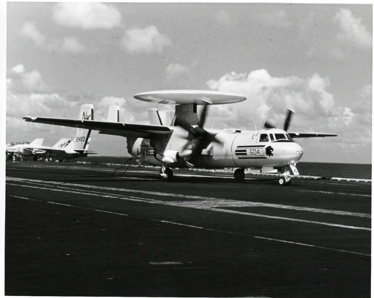 <p>L01-20.04.01 E-2B Hawkeye Realy for Launch from USS Enterprise (CVN-65) during RIMPAC Excercise 1978</p>
