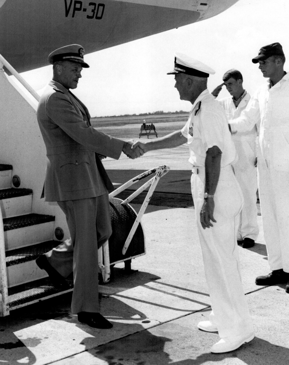 <p>L38-03.01.03 Vice Admiral Frederick L. Ashworth and Rear Admiral R.A. Macpherson</p>
