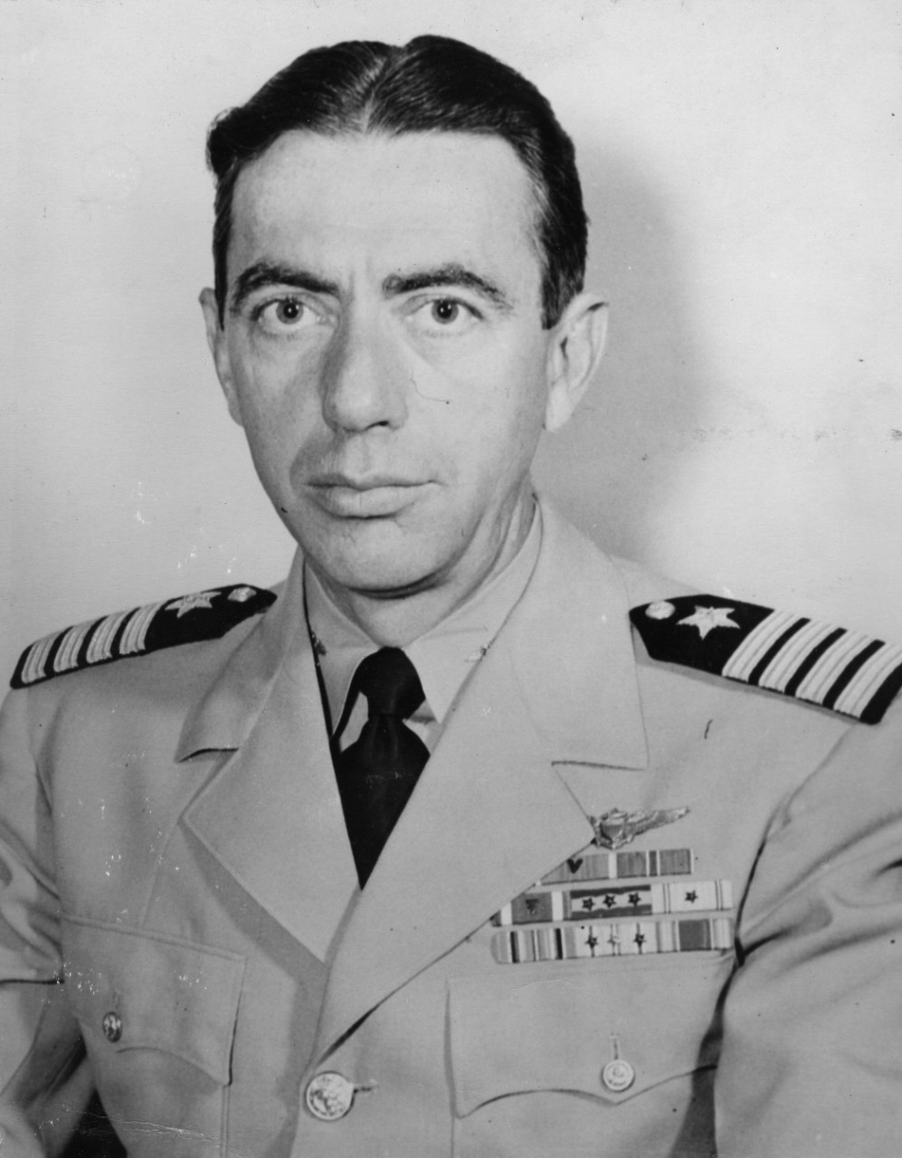 Captain Truman J. Hedding, Commanding Officer, USS Valley Forge (CV-45)
