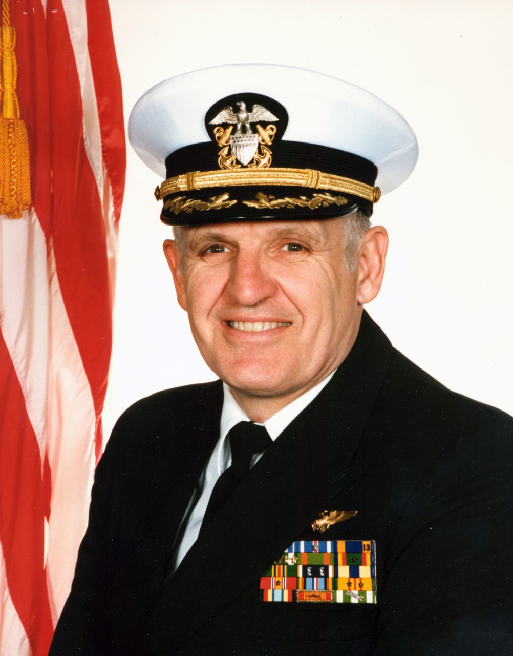Captain James D. Joyner, Commanding Officer, COMLOGRON TWO