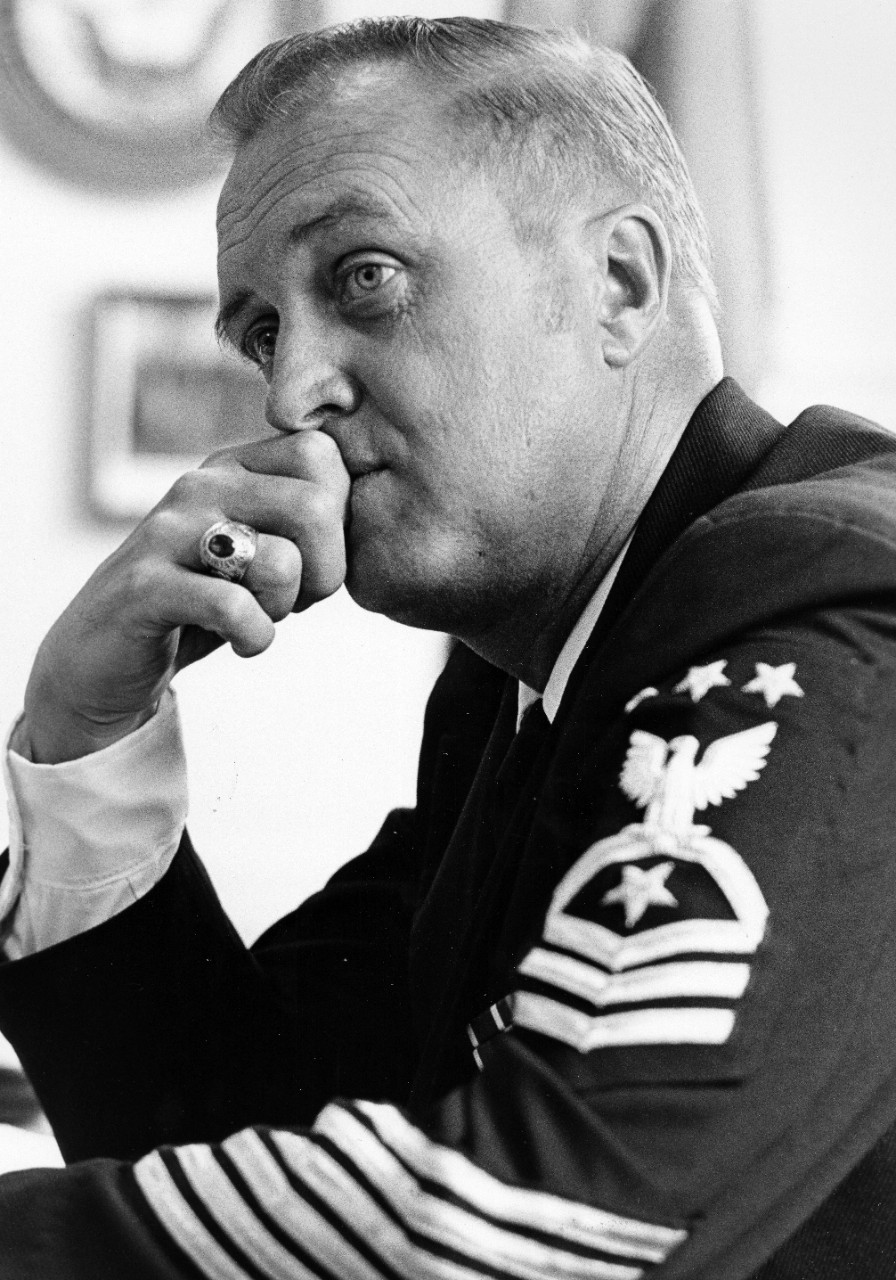 L38-93.03.04 Master Chief Petty Officer of the Navy Robert J. Walker
