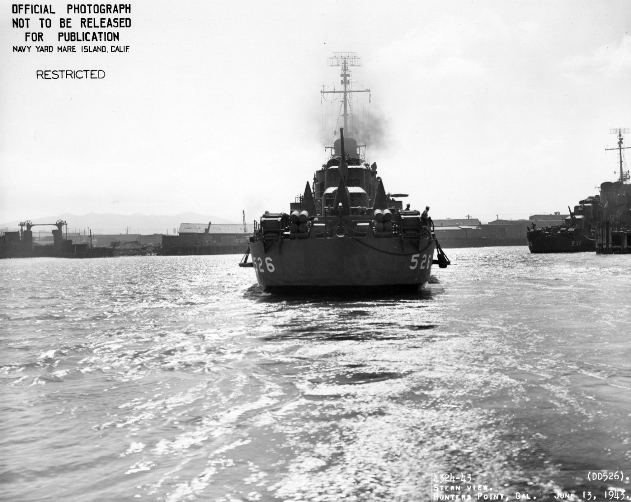 L45-01.01.02 USS Abner Read (DD 526)