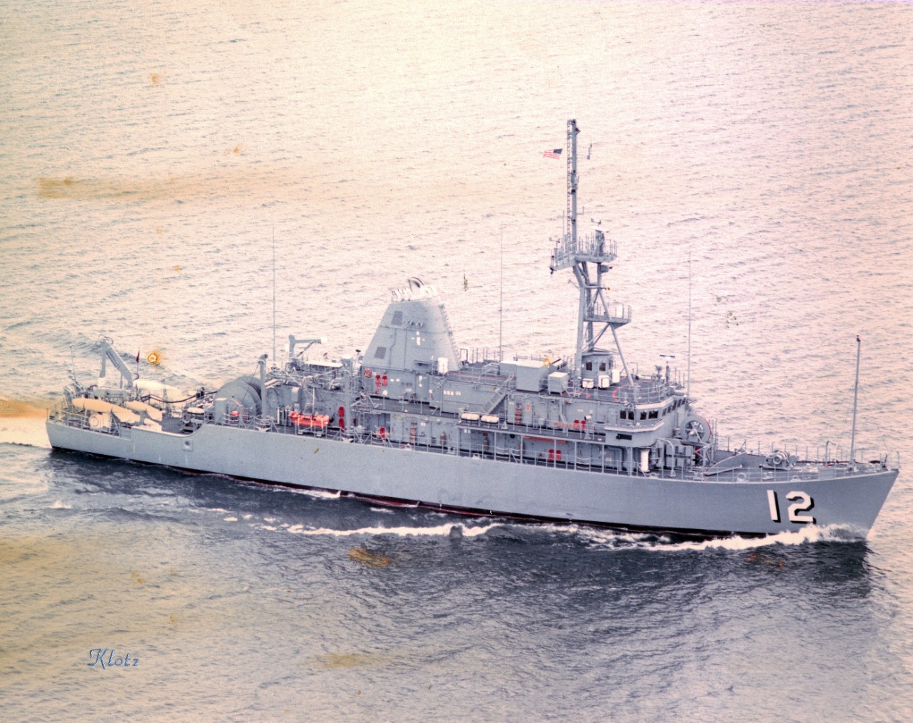 Mine countermeasure vessel USS Ardent (MCM-12)
