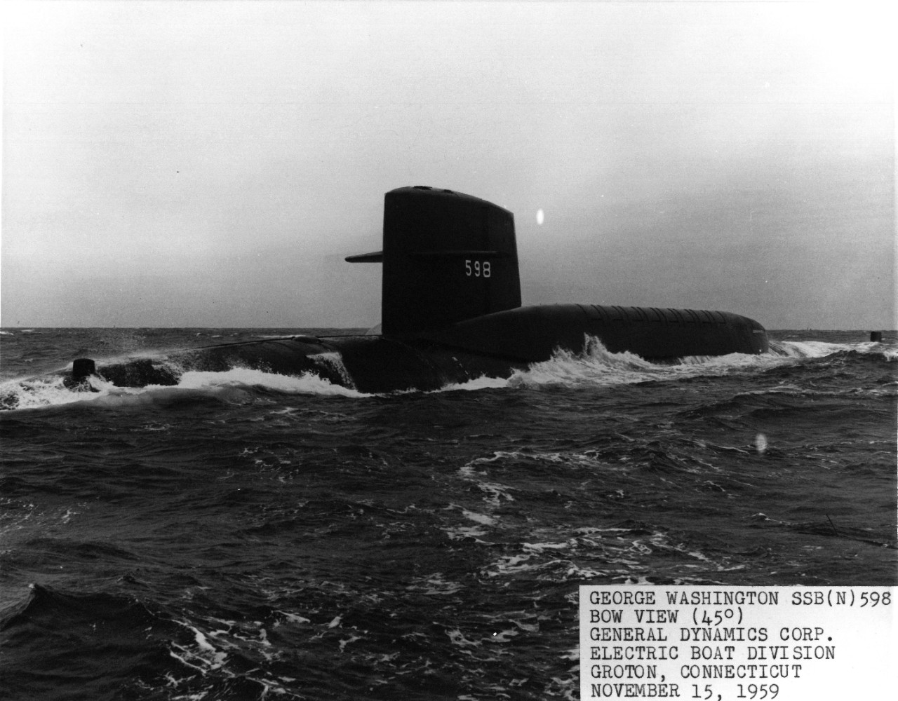 <p>L45-108-08-013 USS George Washington (SSBN-598) Groton, CT</p>
