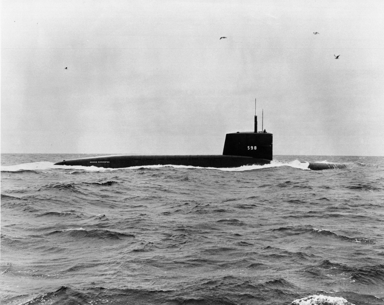 <p>L45-108-08-016 First Builders Trials USS George Washington (SSBN-598)</p>
