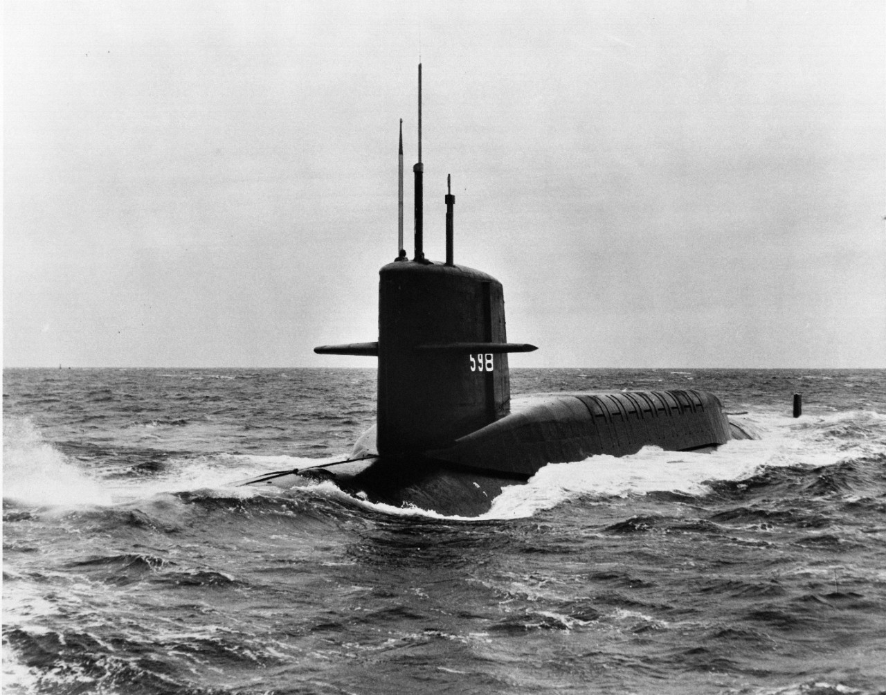 <p>L45-108-08-07 Trial Run USS George Washington (SSBN-598)</p>
