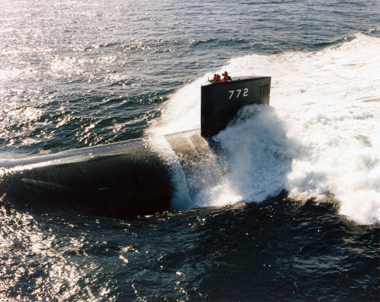 USS Greeneville (SSN-772) underway during sea trials