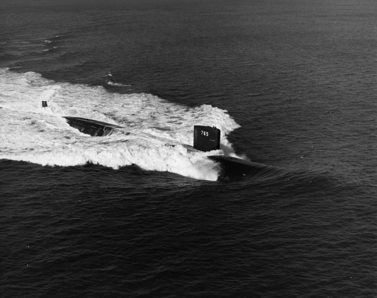 USS Montpelier (SSN-765) underway during sea trials