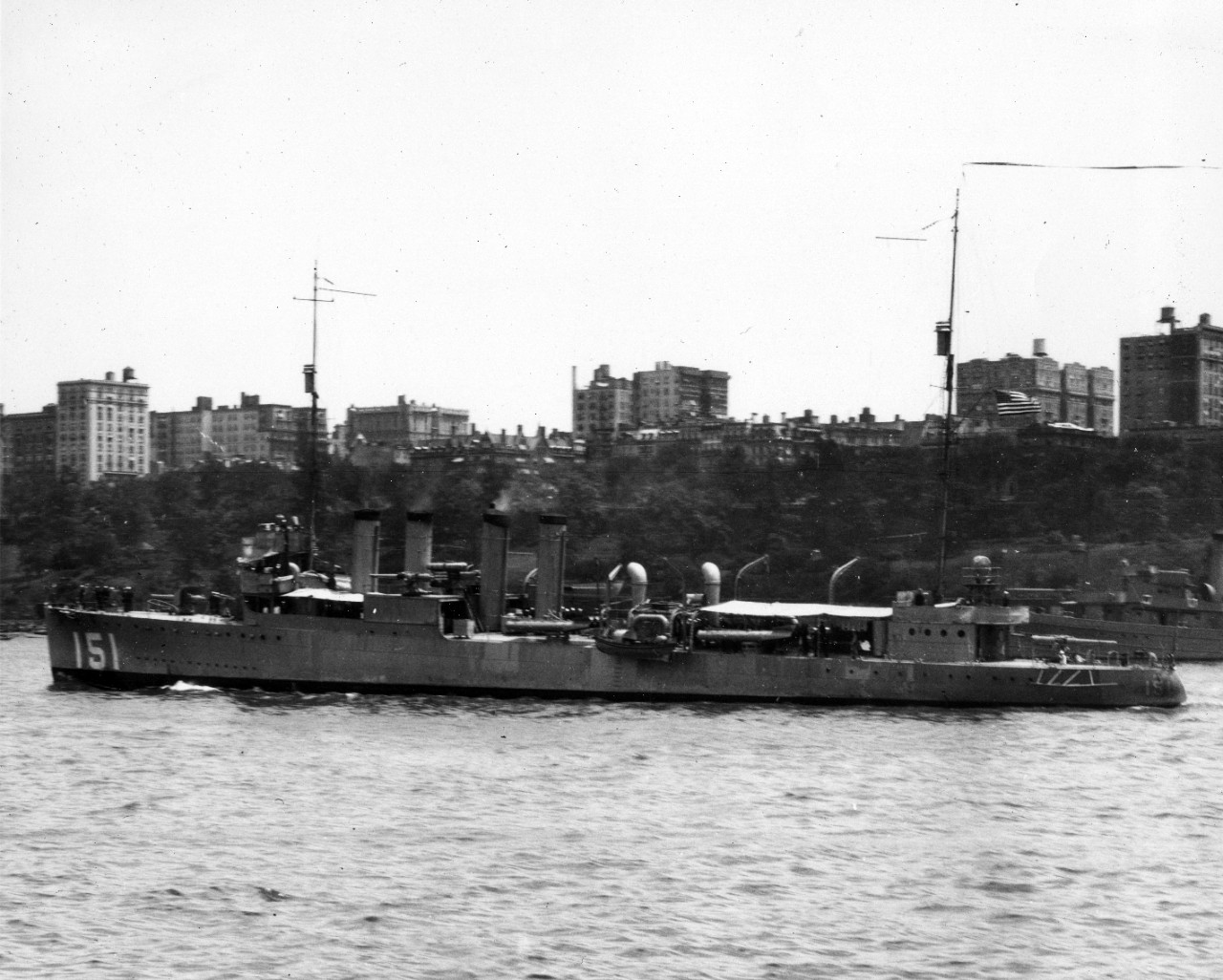 L45-27.08.01 USS Biddle (DD-151)