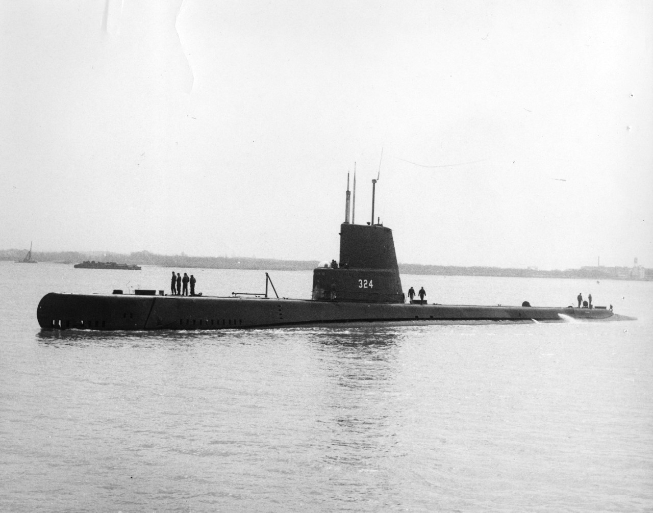 USS Blenny (SS-324), photo possibly taken at Philadelphia