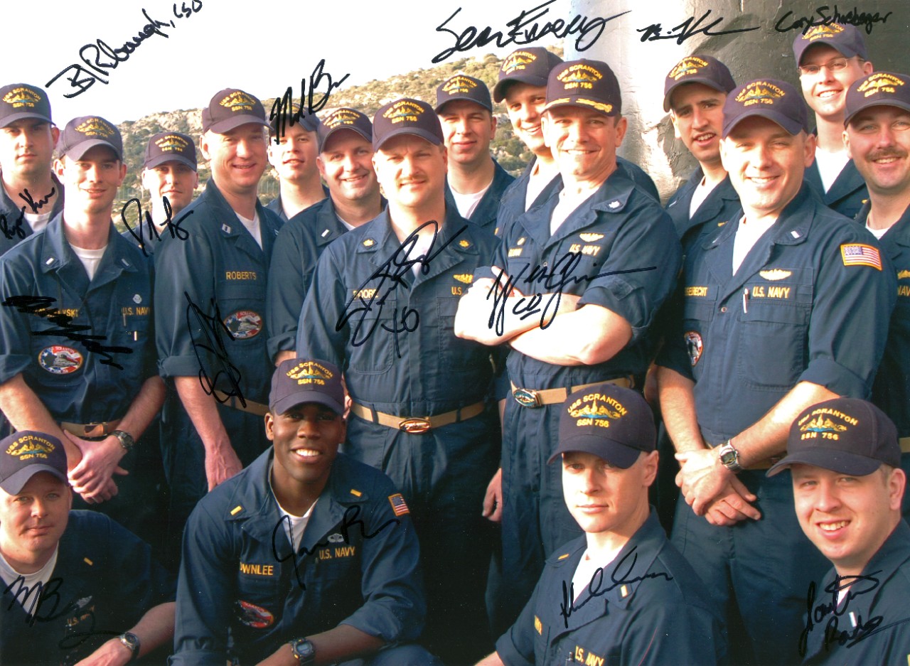 USS Scranton (SSN-756) Officers 2007