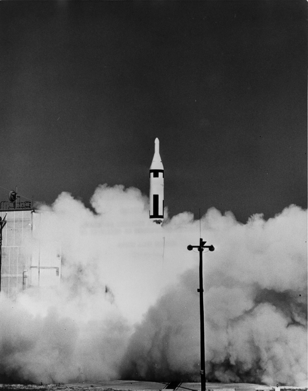 <p>L55-15.01.12 AIX14 Polaris Test Missile Launch</p>