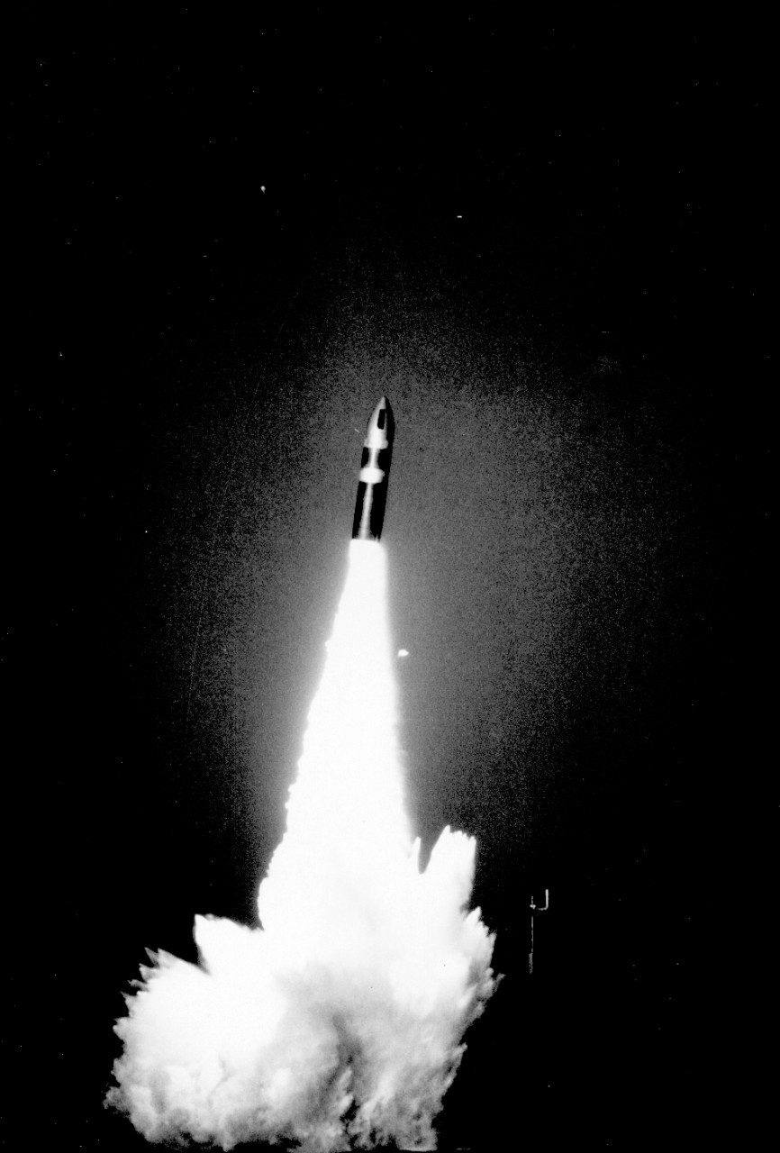 <p>L55-15.04.18 Poseidon Launched from USS James Madison (SSBN-627)</p>
