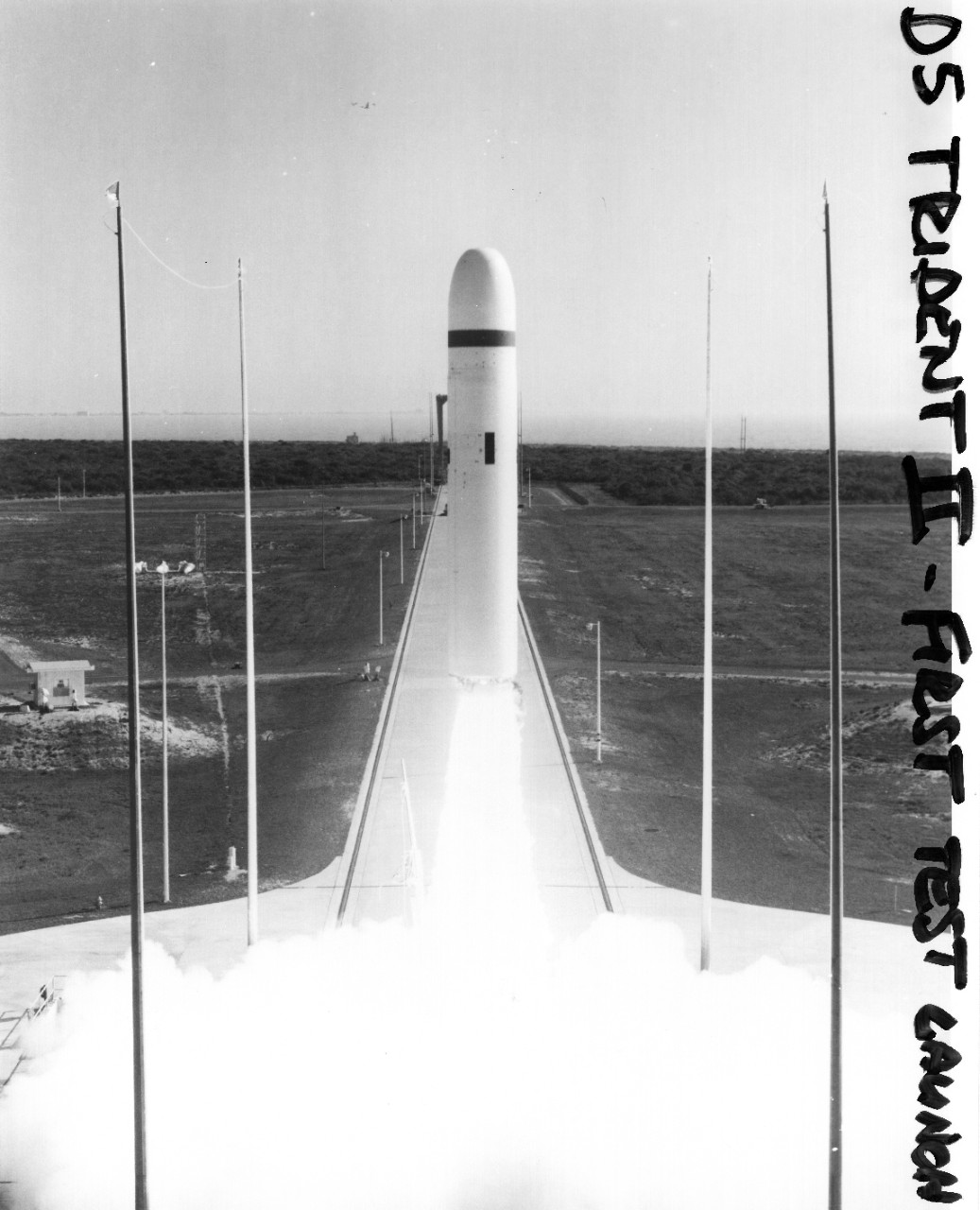 <p>L55-19-06-008 Trident II Test Launch from Flat Pad</p>
