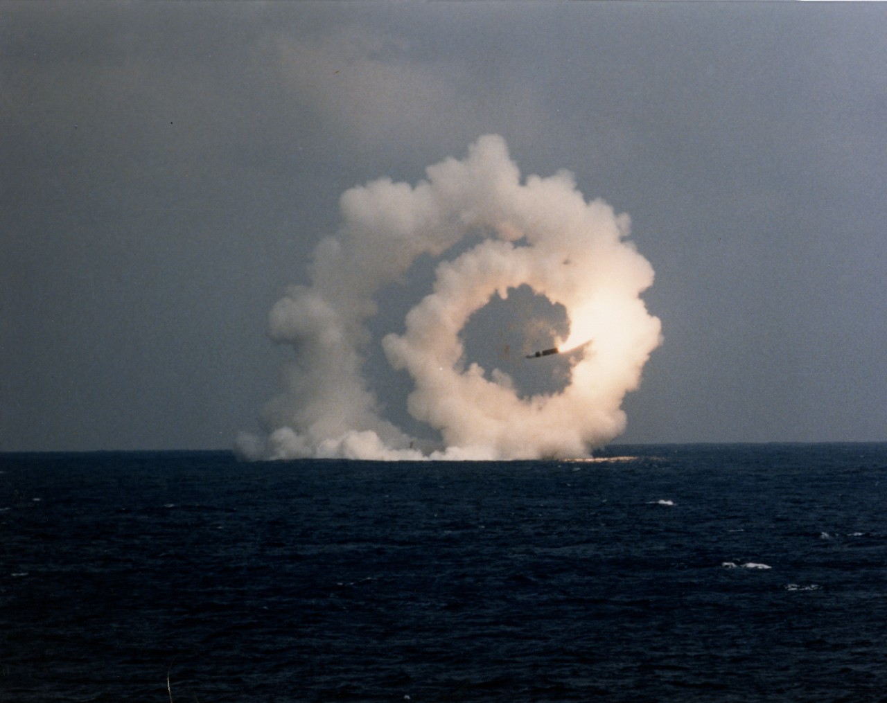 <p>L55-19-06-010 Trident D-5 Malfunctions after launch from USS Tennessee (SSBN-734)</p>
