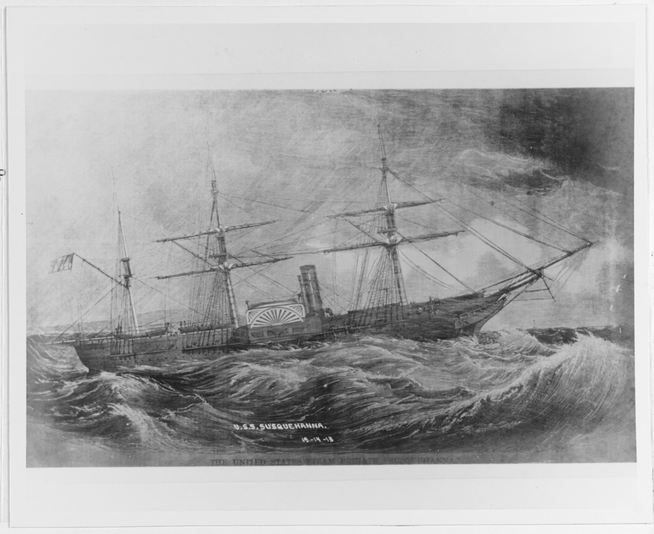 USS SUSQUEHANNA (1847-1883)
