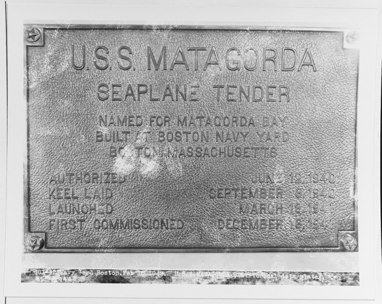 USS MATAGORDA (AVP-22)